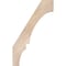 Ekena Millwork 3 1/2"W x 20"D x 32"H Balboa Smooth Knee Brace, Douglas Fir BRC04X20X32BOA00SDF - alternate 2